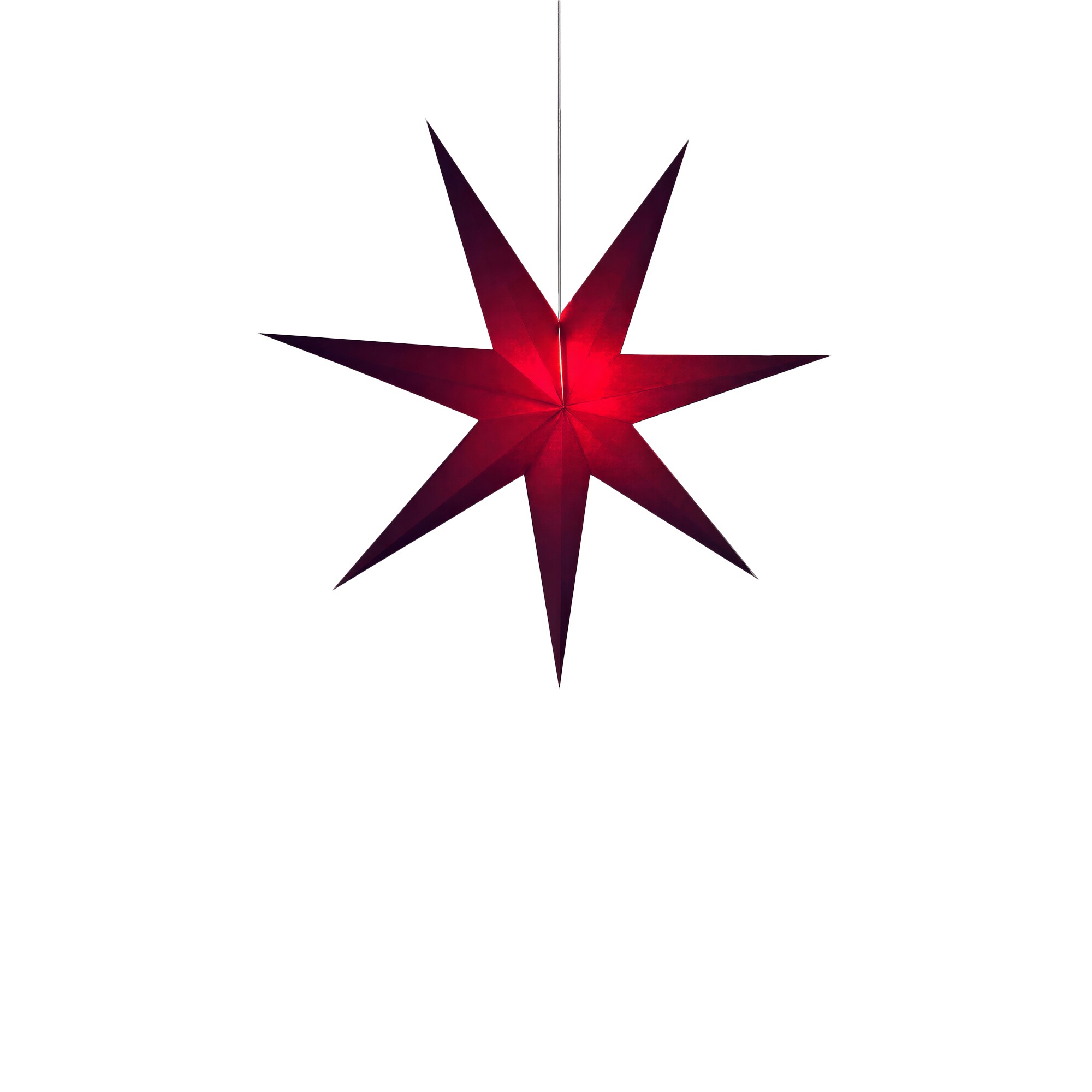Adventtit&auml;hti 'Sally' 100cm - Punainen