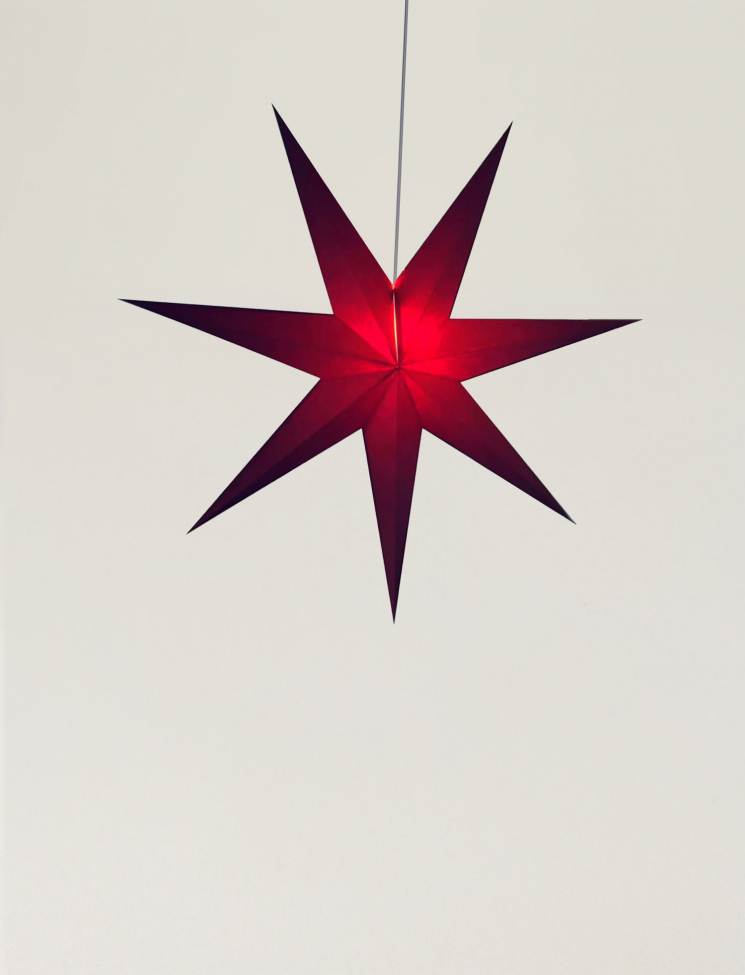 Adventtitähti 'Sally' 100cm - Punainen