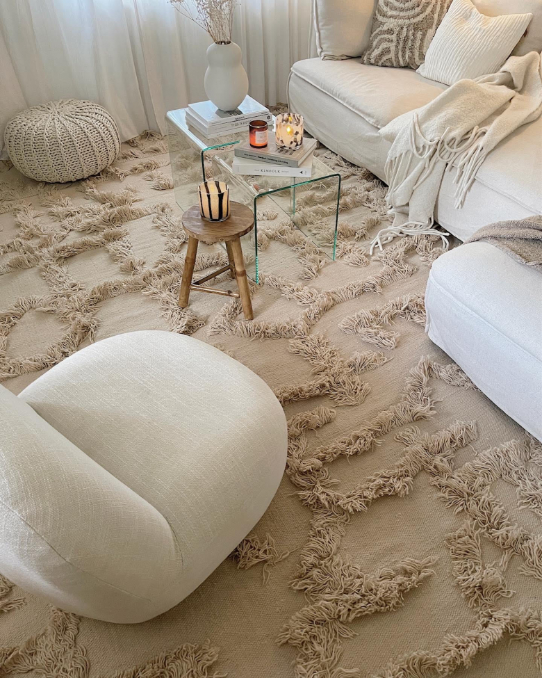 Matto 'Verona' 250x350 - Beige