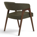 Tuoli \'Alba\' - Pähkinä/Vihreä