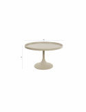 Soittopöytä \'Jason\' Ø69 cm - Beige