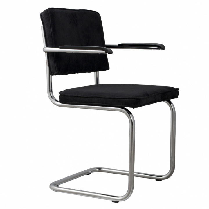 Tuoli \'Ridge Rib\' - Musta ryhmässä Huonekalut / Istumakalusteet / Tuolit @ Reforma (1006050)