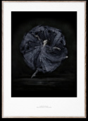Juliste \'Essence of Ballet 06\' 50x70 - Musta/Valkoinen
