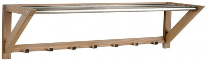 Hattuhylly \'Confetti\' - Metalli/Tammi ryhmässä Huonekalut / Hyllyt & säilytys / Hattu- ja kenkähyllyt @ Reforma (103610)