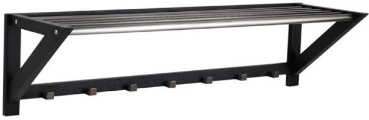 Hattuhylly \'Confetti\' - Metalli/Musta ryhmässä Huonekalut / Hyllyt & säilytys / Hattu- ja kenkähyllyt @ Reforma (103612)