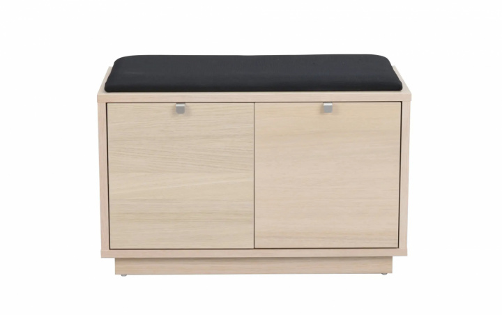 Penkkki \'Confetti\' 70cm - Valkopigmentoitu/Musta ryhmässä Huonekalut / Istumakalusteet / Penkit @ Reforma (103759)