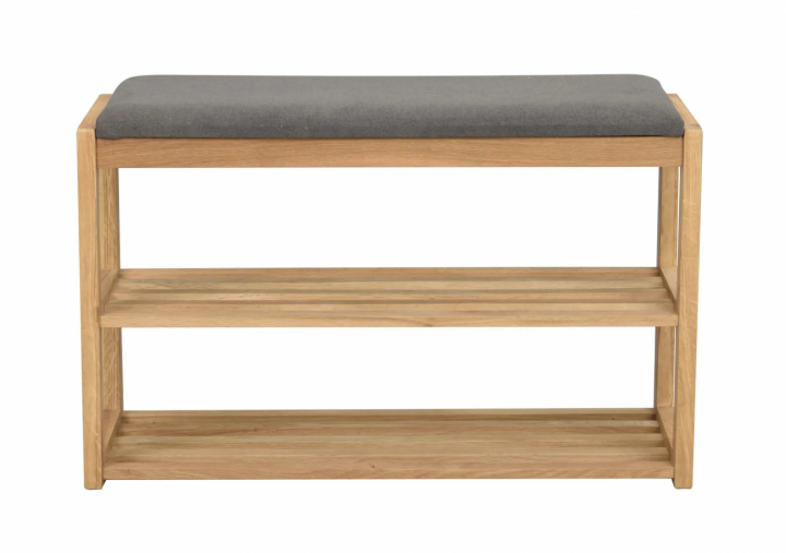 Kenkäteline \'Confetti\' - Luonnonvärinen/Harmaa ryhmässä Huonekalut / Hyllyt & säilytys / Hattu- ja kenkähyllyt @ Reforma (103821)