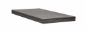 Lisälevy \'Brooklyn\' 50x95cm - Tummanruskea