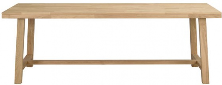 Ruokapöytä \'Brooklyn\' 220x95cm - Tammi ryhmässä Huonekalut / Pöydät / Ruokapöytä @ Reforma (108590)