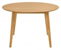 Ruokapöytä \'Roxby\' Pyöreä 120x76cm - Luonnonvärinen