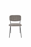 Tuoli \'Jolien\' -Musta/Harmaa