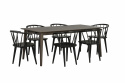 Ruokapöytä \'Filippa\' 180x90cm - Ruskea