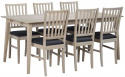 Ruokapöytä \'Filippa\' 180x90cm - Luonnonvärinen