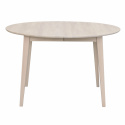 Ruokapöytä \'Filippa\' Pyöreä 120cm - Valkopigmentoitu