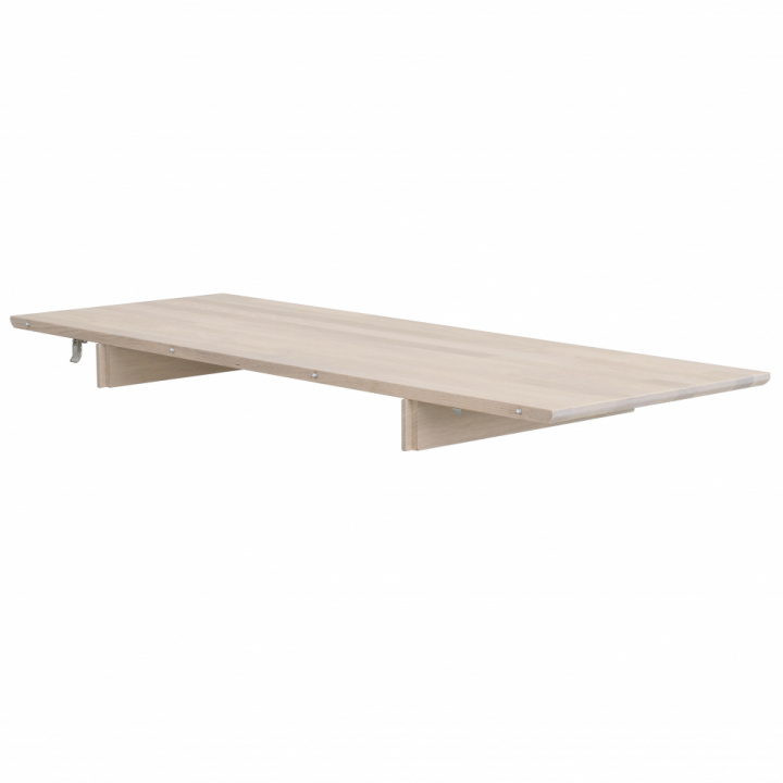 Lisälevy \'Filippa\' 45x120cm - Valkopigmentoitu tammi ryhmässä Huonekalut / Pöydät / Lisälevyt @ Reforma (113757)