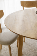 Ruokapöytä \'Filippa\' Pyöreä 120cm - Luonnonvärinen