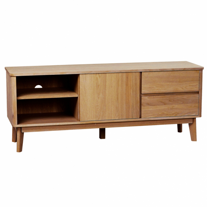 TV-taso \'Yumi\' 152x42cm - Tammi ryhmässä Huonekalut / Hyllyt & säilytys / TV-tasot @ Reforma (116909)