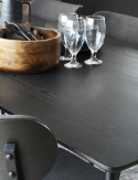 Ruokapöytä \'Yumi\' 190x90cm - Musta