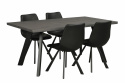 Ruokapöytä \'Fred\' 170x95cm - Ruskea/Musta