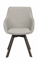 Käsinojatuoli \'Alison\' - Beige/ruskea