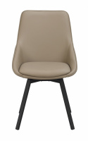 Tuoli \'Alison\' Nahka - Beige/musta