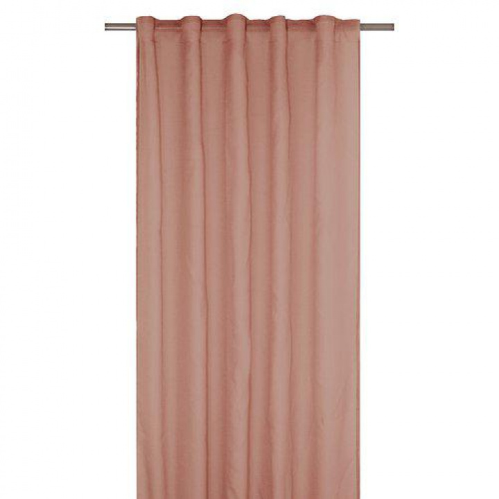 2-pakkaus Verho \'Rimmy\' 140x300 - Vaaleanpunainen ryhmässä Sisustus / Kankaat / Verhot @ Reforma (1184-20-005)