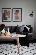 Pöytä \'Yumi\' 130x65cm - Valkopigmentoitu