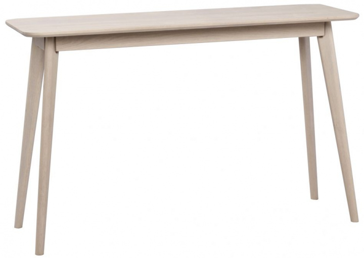 Lisätaulu \'Yumi\' 120x40cm - Valkopigmentoitu tammi ryhmässä Huonekalut / Pöydät / Lisäpöydät @ Reforma (119229)