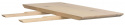 Lisälevy \'Melville\' 50x95cm - Valkopigmentoitu tammi
