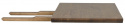 Lisälevy \'Melville\' 50x95cm - Ruskea