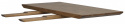 Lisälevy \'Melville\' 50x95cm - Ruskea