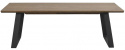 Pöytä \'Melville\' 140x65cm - Ruskea/Musta