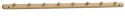Koukkulista \'Milford\' 80cm - Tammi