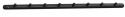 Koukkulista \'Milford\' 80cm - Musta