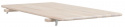 Lisälevy \'Tyler\' 50x90cm - Valkopigmentoitu Tammi