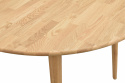 Ruokapöytä \'Tyler\' Soikea 170x105cm - Tammi