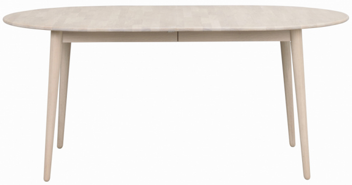 Ruokapöytä \'Tyler\' Soikea 170x105cm - Valkopigmentoitu Tammi ryhmässä Huonekalut / Pöydät / Ruokapöytä @ Reforma (119714)