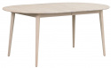 Ruokapöytä \'Tyler\' Soikea 170x105cm - Valkopigmentoitu Tammi
