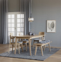 Ruokapöytä \'Melfort\' 180x90cm - Tammi