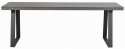 Ruokapöytä \'Brooklyn\' 220x95cm - Tummanruskea/U-jalat