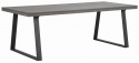 Ruokapöytä \'Brooklyn\' 220x95cm - Tummanruskea/U-jalat