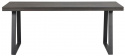 Ruokapöytä \'Brooklyn\' 170x95cm - Tummanruskea/U-jalat