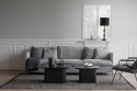 Soittopöytä \'Sullivan\' 80x80cm - Musta