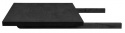 Lisälevy \'Carradale\' 50x100cm - Musta