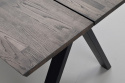 Ruokapöytä \'Carradale\' 220x100cm - Ruskea/V-jalka