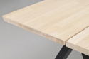 Ruokapöytä \'Carradale\' 220x100cm - Valkopigmentoitu/A-jalka