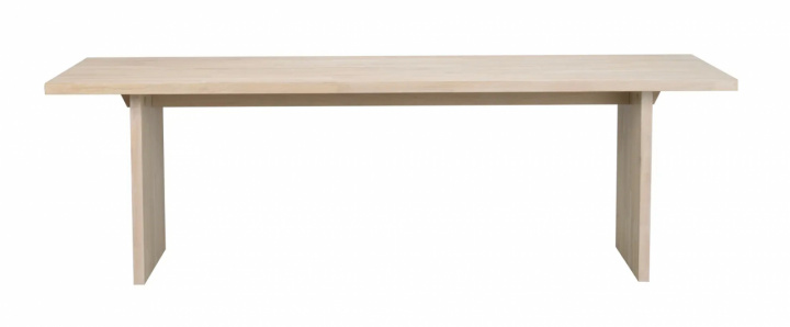 Ruokapöytä \'Emmett\' 240x95cm - Luonnonvärinen ryhmässä Huonekalut / Pöydät / Ruokapöytä @ Reforma (120350)