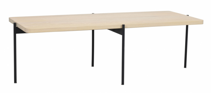 Soittopöytä \'Shelton\' 145x60cm - Valkopigmentoitu tammi ryhmässä Huonekalut / Pöydät / Pöytä @ Reforma (120392)