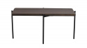 Soittopöytä \'Shelton\' 90x50cm - Ruskea