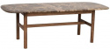 Soffbord \'Hammond\' 135x62cm - Ruskea/Marmori